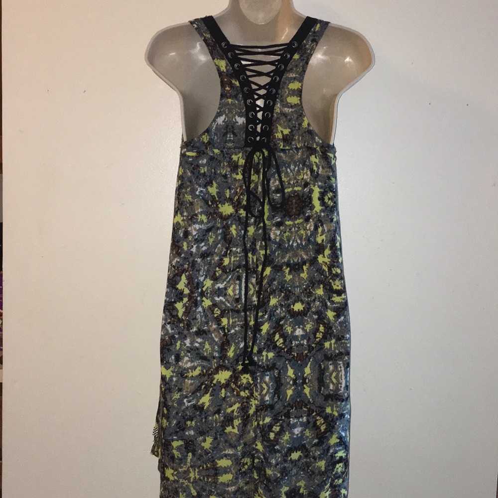 VANS high/low dress with lace up back. Size XS. - Picture 2 of 5